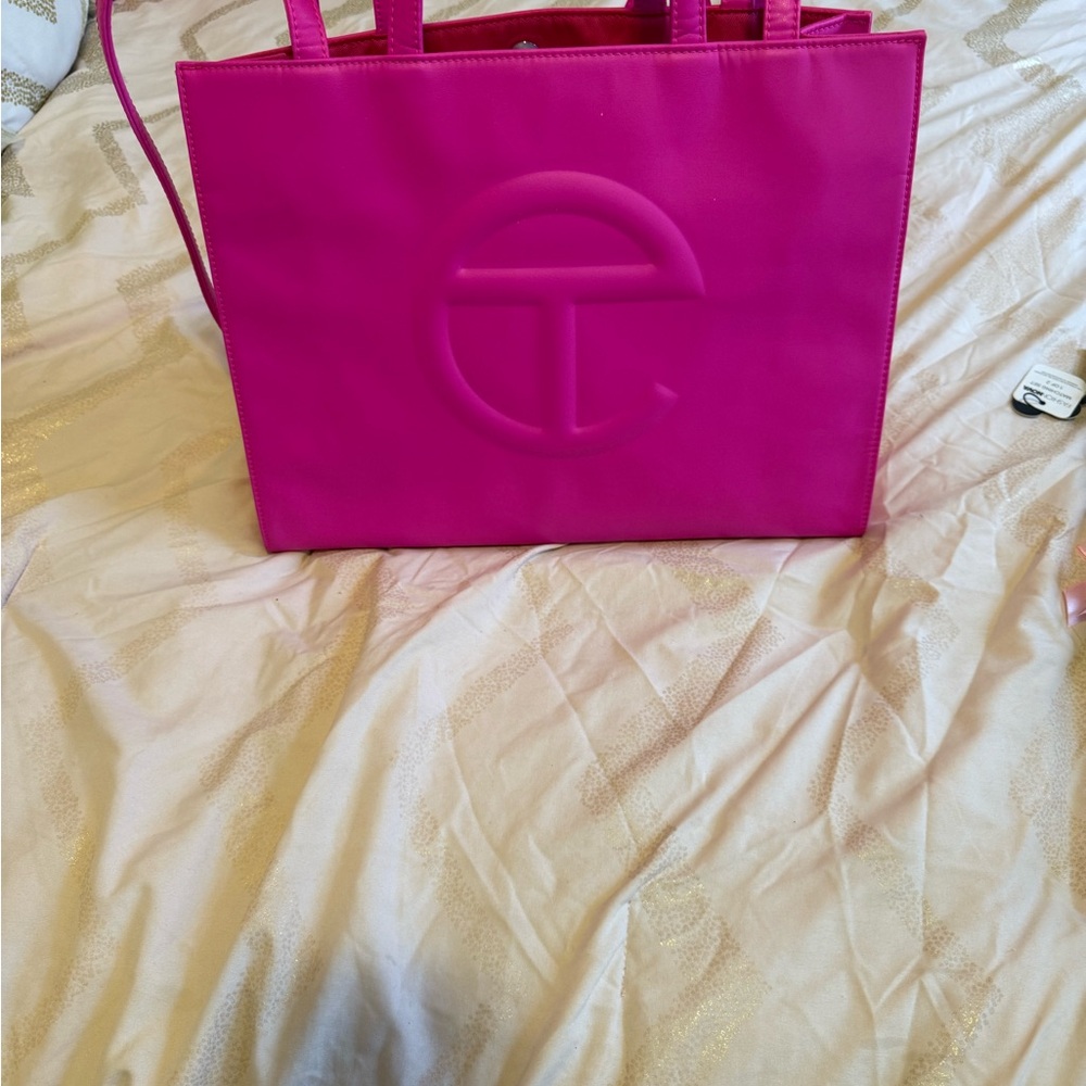 Telfar Fuchsia Tote Bag